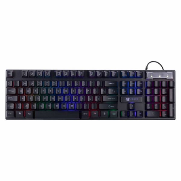 Combo Gamer XZZ-CO-02 Teclado/Mouse/Auricular/Mousepad RGB USB X-Lizzard - Imagen 3