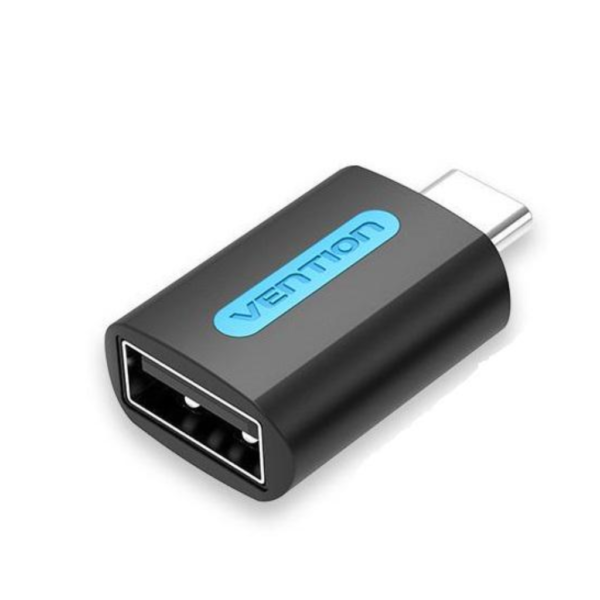 CDUB0 Adaptador USB-C Macho a USB 3.0 Hembra OTG Negro Vention