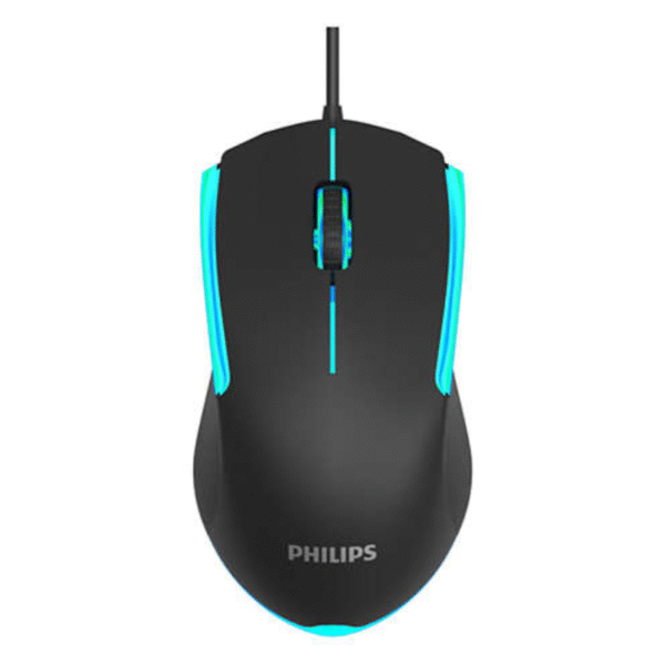 Mouse Gamer Philips G314 Alámbrico 3 Botones con Cable USB y Luces RGB - Imagen 2